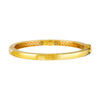 TOMEI Auspicious Pattern Bangle, Yellow Gold 916