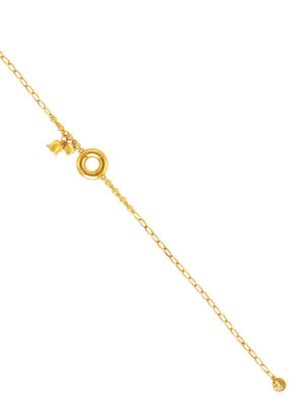 TOMEI Peace & Happiness Bracelet, Yellow Gold 916