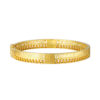 TOMEI Perpetual Bliss Abacus Bangle, Yellow Gold 916