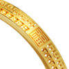 TOMEI Perpetual Bliss Abacus Bangle, Yellow Gold 916