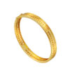 TOMEI Perpetual Bliss Abacus Bangle, Yellow Gold 916