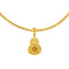 TOMEI Fu-Zi Gourd Pendant, Yellow Gold 916