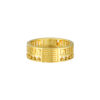 TOMEI Fu-Zi Abacus Ring, Yellow Gold 916