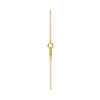TOMEI Auspicious Leaf Jade Necklace, Yellow Gold 750