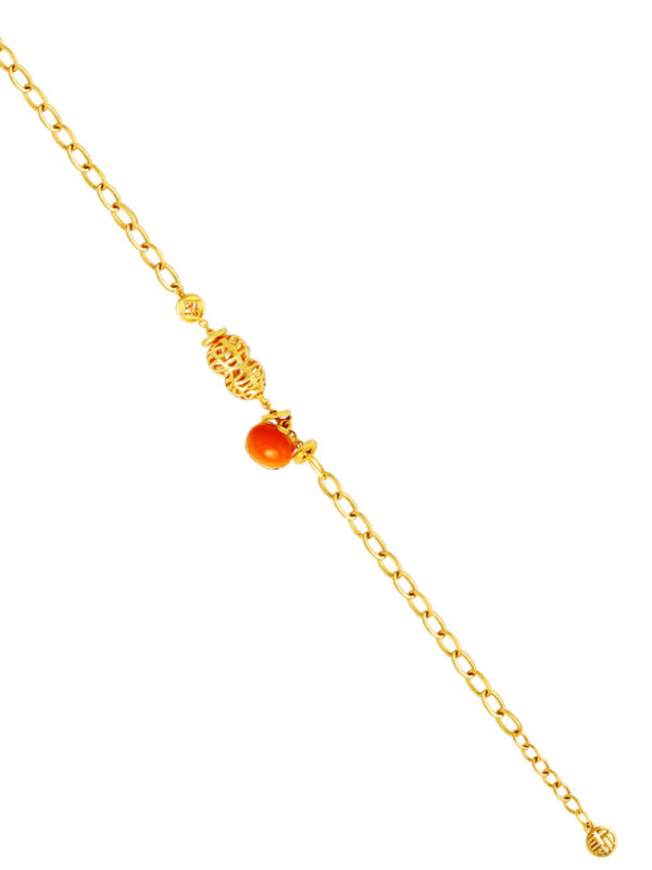 TOMEI Peanut & Persimmon Bracelet, Yellow Gold 916