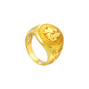 TOMEI Fu-Zi Men Ring, Yellow Gold 916