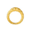 TOMEI Lusso Italia Layered Chain Ring, Yellow Gold 916