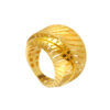 TOMEI Lusso Italia Bold Dominoes Ring, Yellow Gold 916
