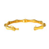 TOMEI Lusso Italia Bamboo Bangle, Yellow Gold 916