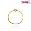 TOMEI Chomel Love Bracelet, Yellow Gold 916 (TM-YG1178B-17CM-1C)