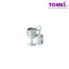 TOMEI Mosaicked Goblet of Pride and Glory Charm, White Gold 585 (P41)
