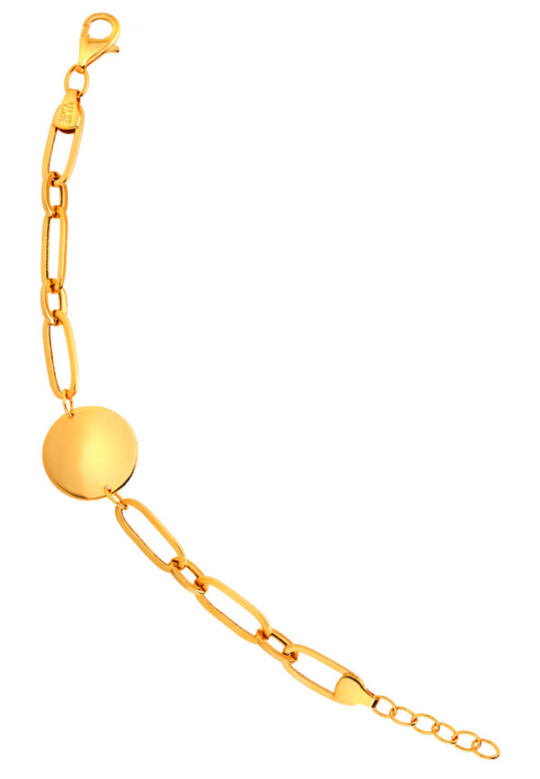 TOMEI Lusso Italia Circle Kids Bracelet, Yellow Gold 916