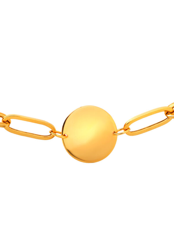 TOMEI Lusso Italia Circle Kids Bracelet, Yellow Gold 916