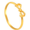TOMEI Bowtie Ribbon Ring, Yellow Gold 916