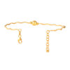 TOMEI Ball with Wavy Chain Bangle, Yellow Gold 916