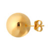 TOMEI Lusso Italia Ball Stud Earrings, Yellow Gold 916