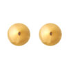 TOMEI Lusso Italia Ball Stud Earrings, Yellow Gold 916