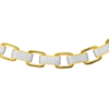 TOMEI Diamond Cut Collection Strong Link Bracelet, Yellow Gold 916