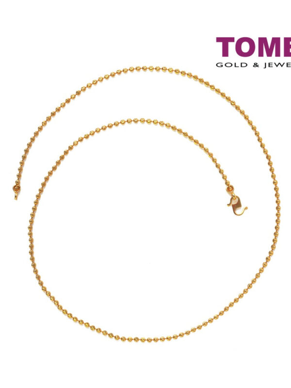 TOMEI Golden Sensations Chain Necklace, Yellow Gold 916
