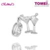 TOMEI Love Potion Cocktail Charm, White Gold 585