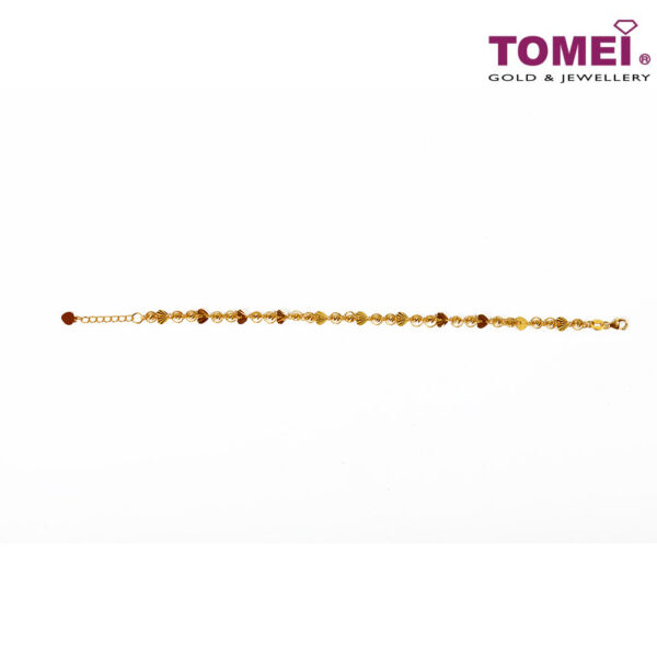 TOMEI Convivality in Circularly Merriment Bracelet Yellow Gold 916  (IM-H5181-1B-1C)