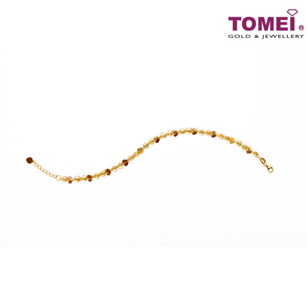 TOMEI Convivality in Circularly Merriment Bracelet Yellow Gold 916  (IM-H5181-1B-1C)