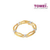 TOMEI Circularity with Verve Pendant, Yellow Gold 916