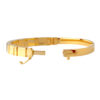 TOMEI Lusso Italia Minimalist Geometric Bangle, Yellow Gold 916