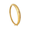 TOMEI Lusso Italia Hollow Honeycomb Bangle, Yellow Gold 916
