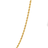 TOMEI Men's Twisted Sg Chain, Yellow Gold 916