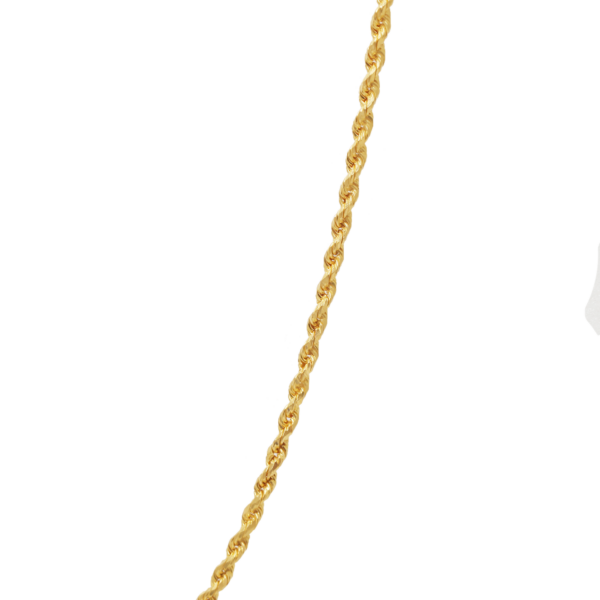 TOMEI Men's Twisted Sg Chain, Yellow Gold 916