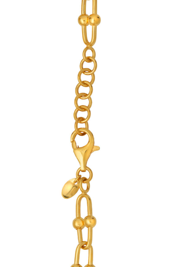 TOMEI Hardware Link Bracelet, Yellow Gold 916