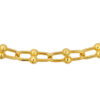 TOMEI Hardware Link Bracelet, Yellow Gold 916