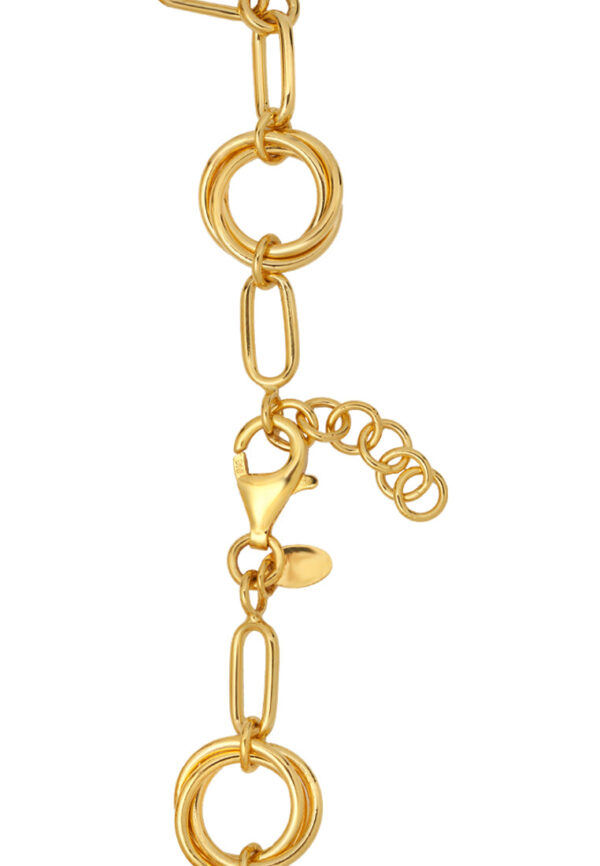 TOMEI Bubble Link Bracelet, Yellow Gold 916