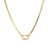 TOMEI Lusso Italia Chomel Necklace, Yellow Gold 916