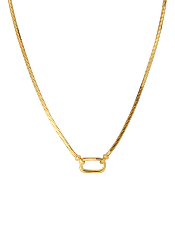 TOMEI Lusso Italia Chomel Necklace, Yellow Gold 916
