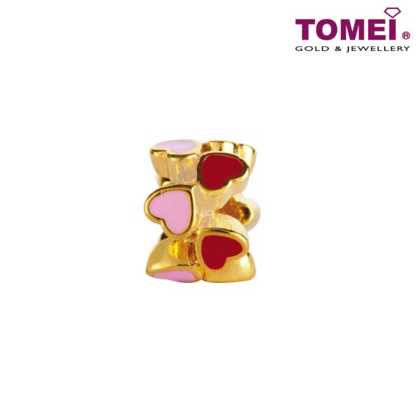 TOMEI Lovey Dovey Charm, Yellow Gold 916 (TM-YG0814P-EC) (2.44G)