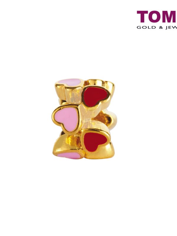 TOMEI Lovey Dovey Charm, Yellow Gold 916 (TM-YG0814P-EC) (2.44G)
