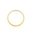 TOMEI Dual-Tone Gleaming Fit Ring, Yellow Gold 916