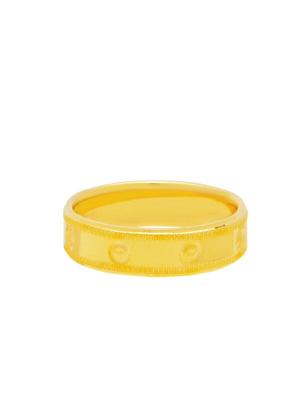 TOMEI Lucid Fit Ring, Yellow Gold 916