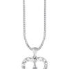 TOMEI Enchanted Love Pendant, White Gold 585