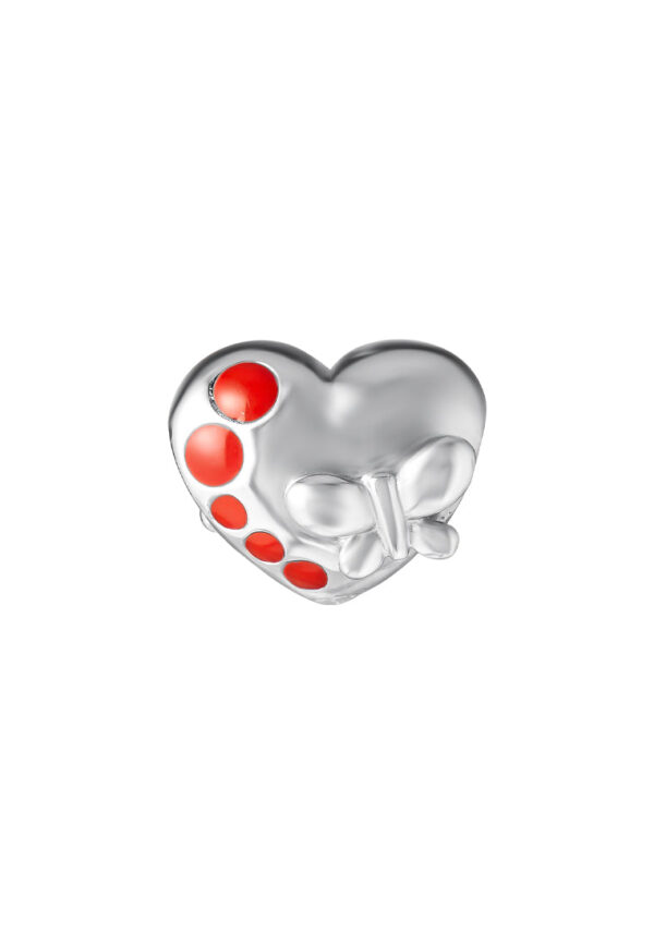 Drifting Notes of Love and Romance Charm | Tomei White Gold 585