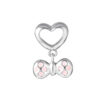 Charm of Sprinkles in Pink Ribband | Tomei White Gold 585