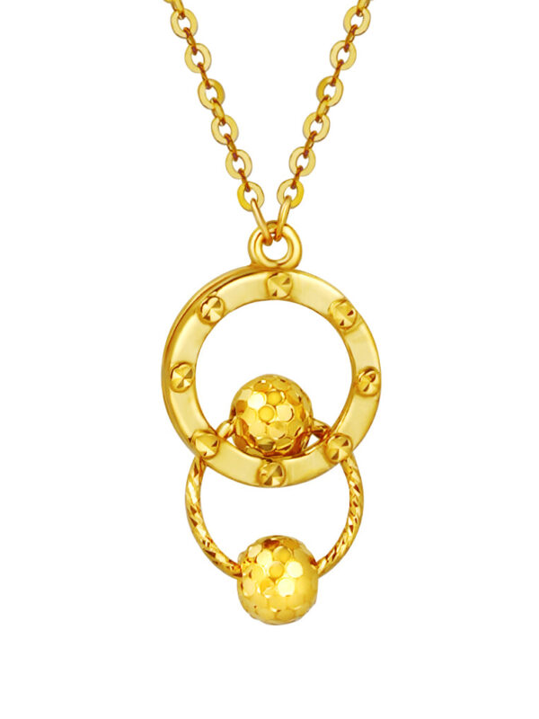 TOMEI Lusso Italia Necklace, Yellow Gold 916