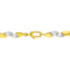 TOMEI Diamond Cut Collection Pizzazz Bracelet, Yellow Gold 916