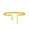 TOMEI Lusso Italia Bangle, Yellow Gold 916