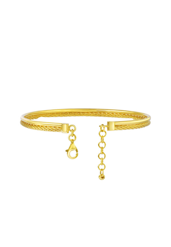 TOMEI Lusso Italia Bangle, Yellow Gold 916