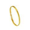 TOMEI Lusso Italia Bangle, Yellow Gold 916