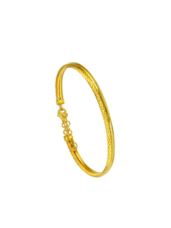 TOMEI Lusso Italia Bangle, Yellow Gold 916