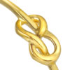 TOMEI Infinity Bangle, Yellow Gold 916